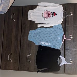 3 Baby girls 12-18 months shirts